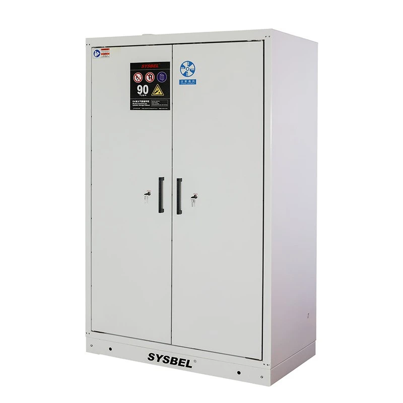 EN 14470-2 90-Minute Protection Fire-Resistant Gas Cylinder Storage Cabinet For 4 Cylinders suppliers