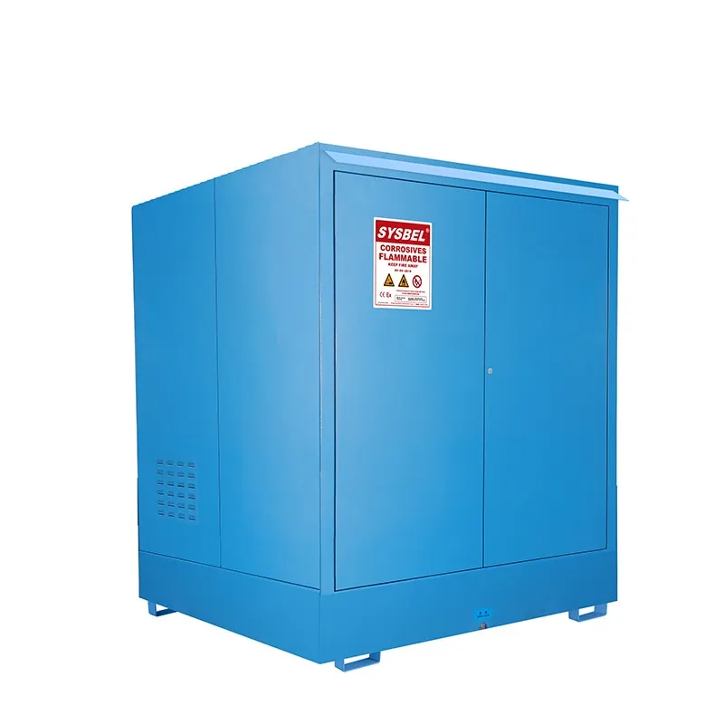 SYSBEL 92 Gal Outdoor Drum Safety Storage Cabinet factory